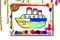 Boats Coloring Book