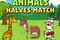 Animals Halves Match
